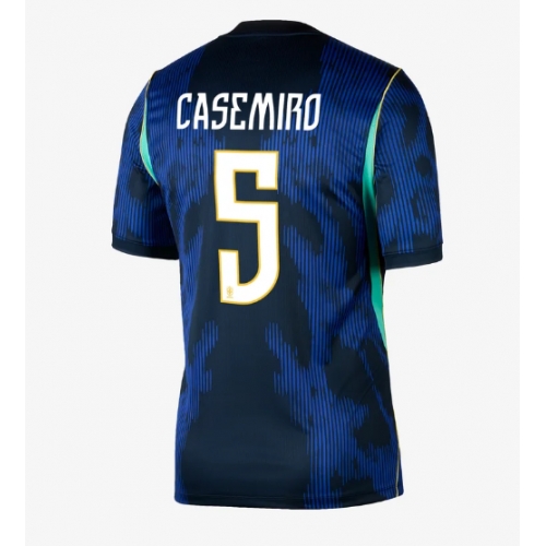Billige Fotballdrakt Brasil Casemiro #5 Replika Bortedrakt VM 2026 Kortermet Billige Fotballdrakt Brasil Casemiro #5 Replika Bortedrakt VM 2026 Kortermet